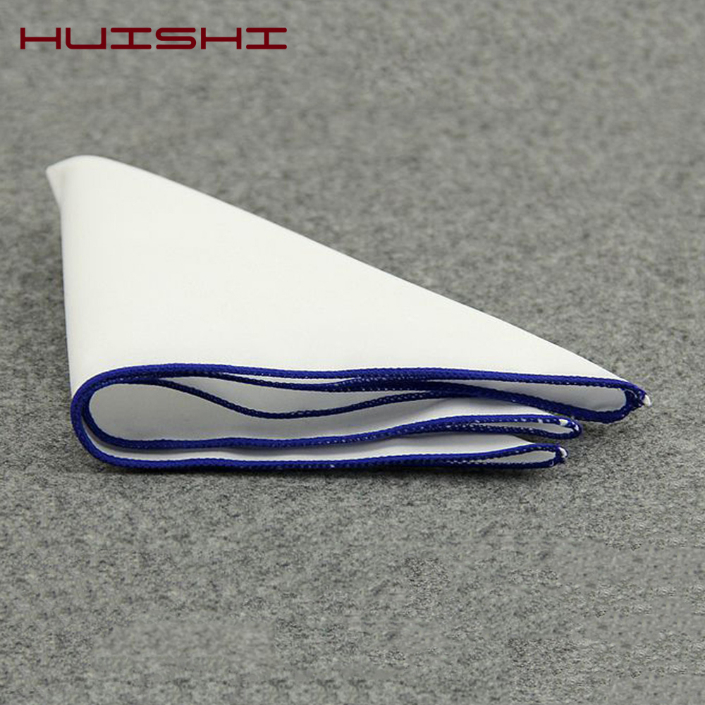 새로운 Hanky ​​남자의 흰색 포켓 스퀘어 코튼 솔 - Pocket Square Set 리뷰 및 가격