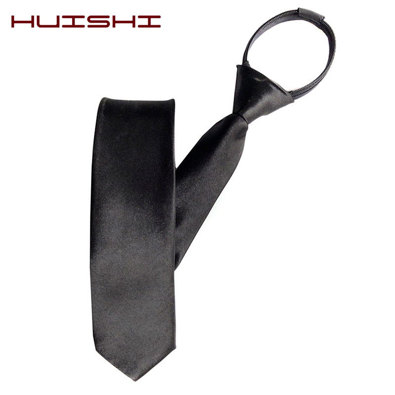 HUISHI 남성 지퍼 넥타이 스키니 5cm 사전 묶인 - Skinny Tie Men 리뷰 및 가격