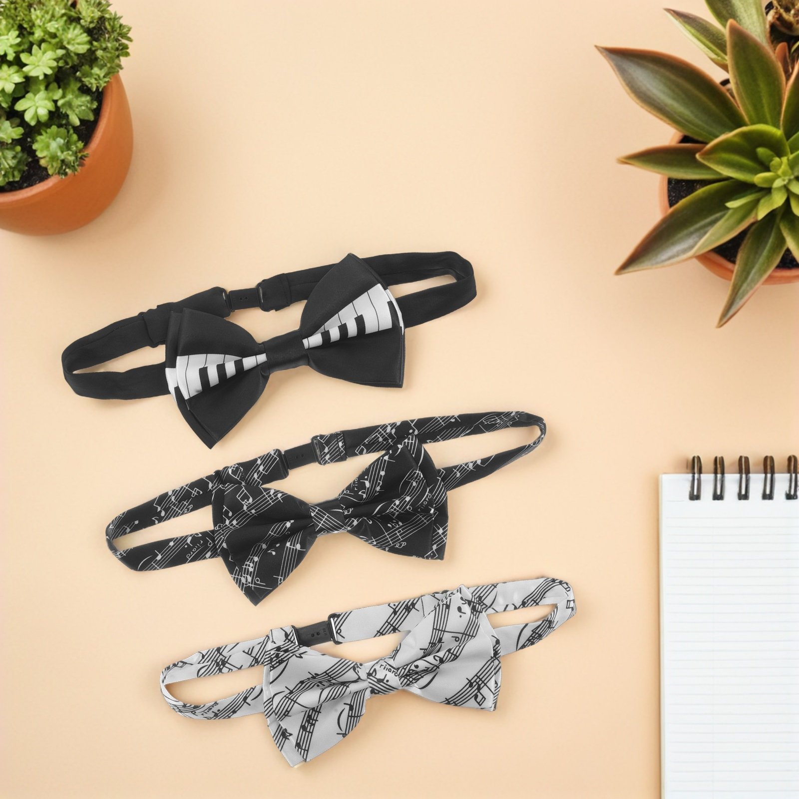 3pcs 피아노 테마 나비 넥타이 신랑 들러리 웨딩 파 - Bow Tie Pre Tied 리뷰 및 가격
