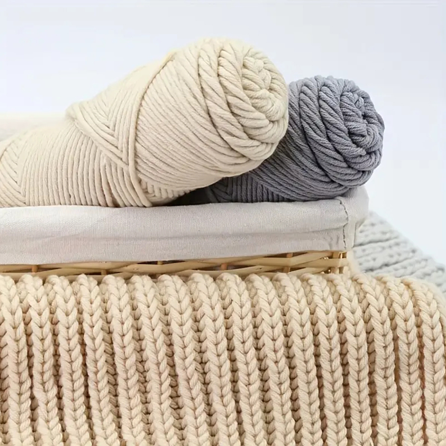 1Pc 연인 목화 8 가닥 양모 크로 셰 뜨개질 스웨터 - Woven Scarf Blanket 리뷰 및 가격
