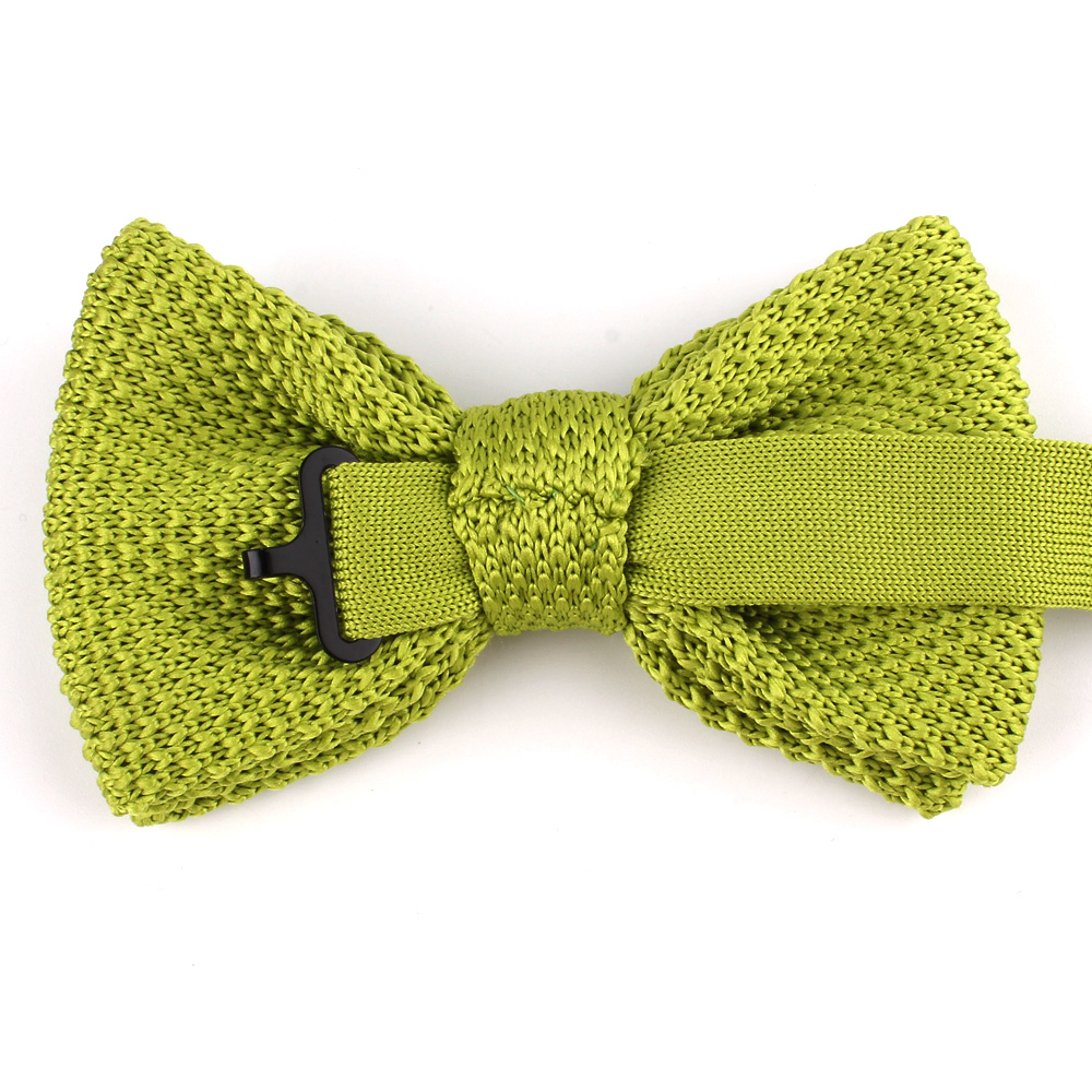 새로운 남성용 솔리드 니트 나비 넥타이, 사전 묶인 조 - Bow Tie Pre Tied 리뷰 및 가격
