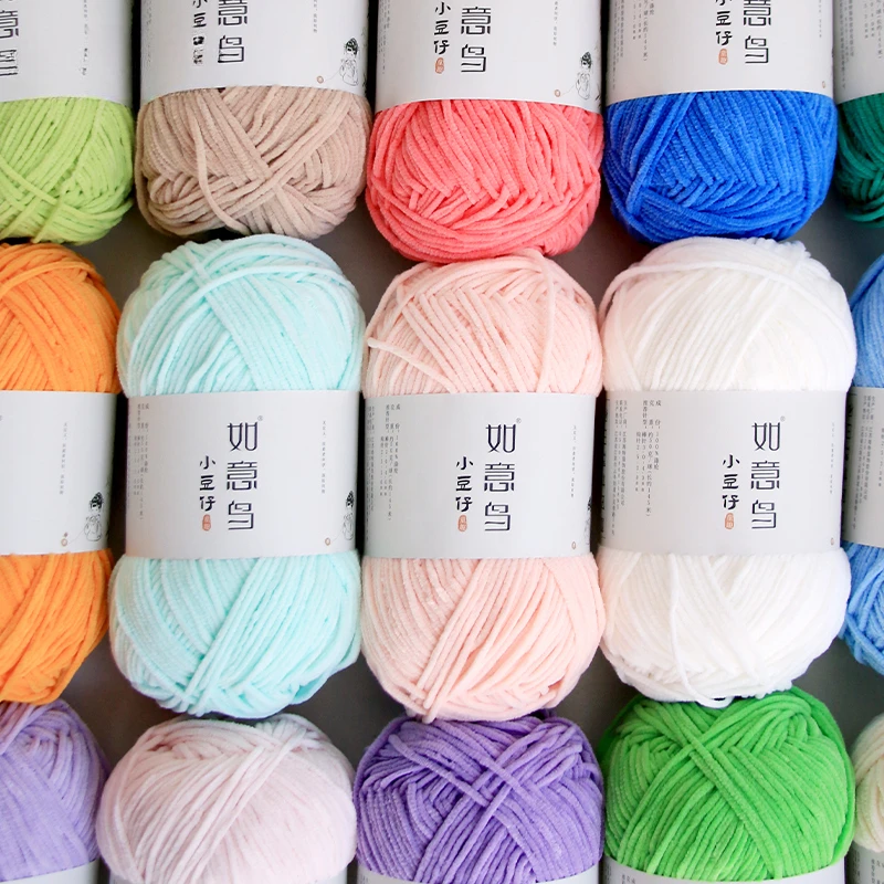 50g/롤 3mm 얇은 셔닐 원사 손으로 짠 DIY 인 - Woven Scarf Blanket 리뷰 및 가격